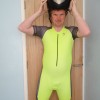 Synergy Neon Lime Cycling Skinsuit