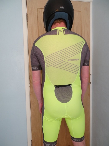 Synergy Neon Lime Cycling Skinsuit