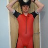 Synergy Red Cycling Skinsuit