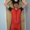 Synergy Red Cycling Skinsuit