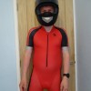 Synergy Red Cycling Skinsuit