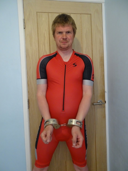 Synergy Red Cycling Skinsuit