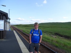 Myself at Corrour railway station