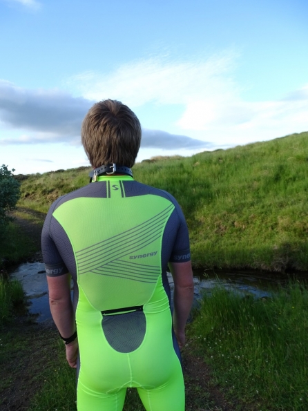 Synergy Neon Lime Cycling Skinsuit