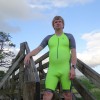 Synergy Neon Lime Cycling Skinsuit