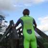 Synergy Neon Lime Cycling Skinsuit