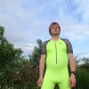 Synergy Neon Lime Cycling Skinsuit