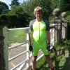 Synergy Neon Lime Cycling Skinsuit