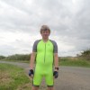 Synergy Neon Lime Cycling Skinsuit