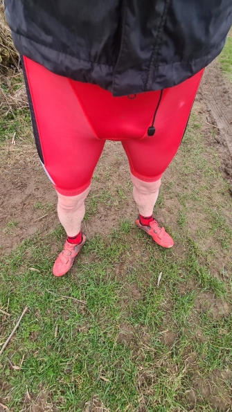 Synergy Red Cycling Skinsuit