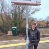 Myself at Cromer railway station