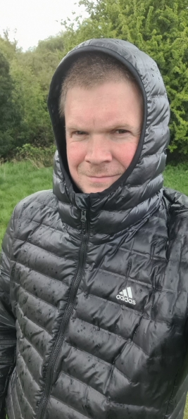 adidas Varilite Down Hooded Jacket