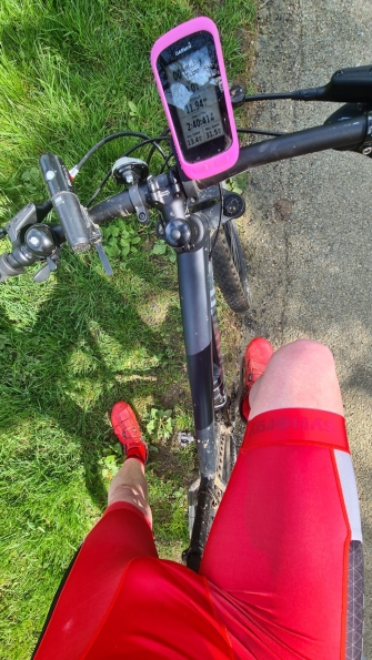 Synergy Red Cycling Skinsuit