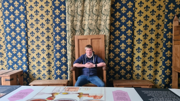 Looking around Gainsborough Old Hall
