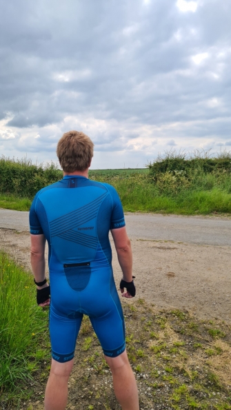 Synergy Navy Cycling Skinsuit