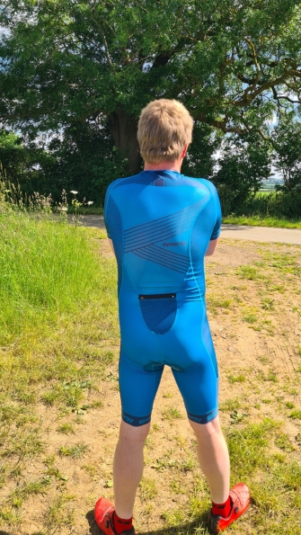Synergy Navy Cycling Skinsuit