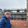 Looking around Caerlaverock Castle