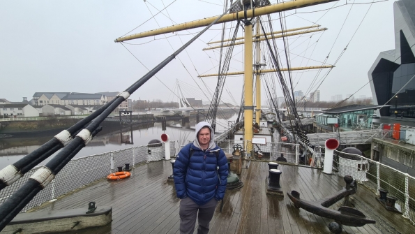 Looking around The Tall Ship Glenlee