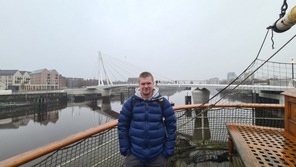 Looking around The Tall Ship Glenlee