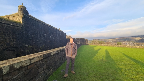 Looking around Stirling Castle