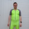 Synergy Neon Lime Cycling Skinsuit