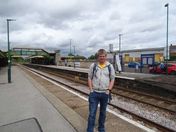 Myself at Worksop railway station