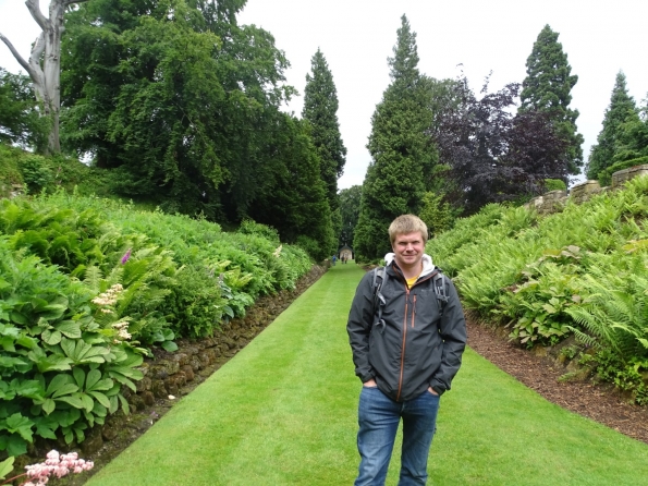 Looking around Brodsworth Hall and Gardens