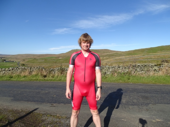 Synergy Red Cycling Skinsuit