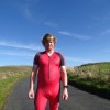 Synergy Red Cycling Skinsuit
