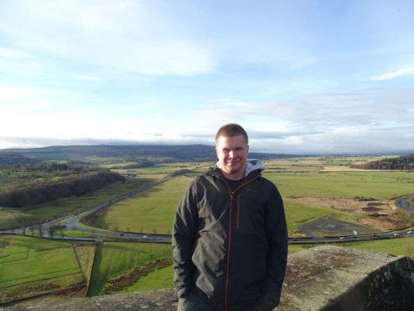 Looking around Stirling Castle