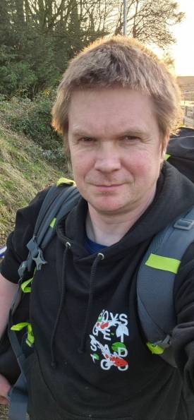 Myself at Neilston railway station