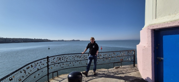 Myself at Newhaven Harbour