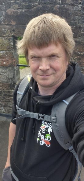 Myself at Newark Castle