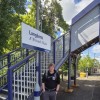 Myself at Langbank railway station