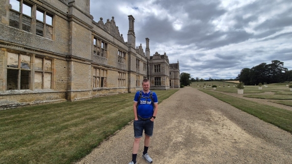 Looking around Kirby Hall