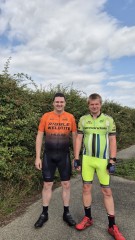Cycling with a mate