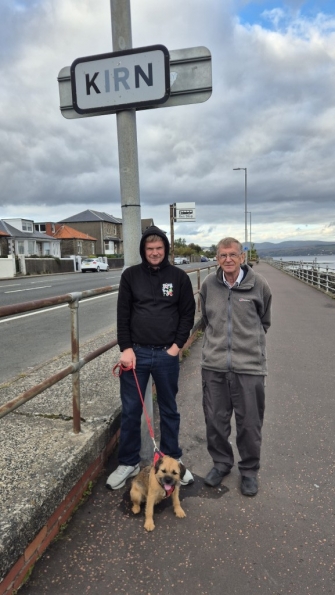 Dad and myself