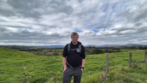 Myself while walking The West Highland Way