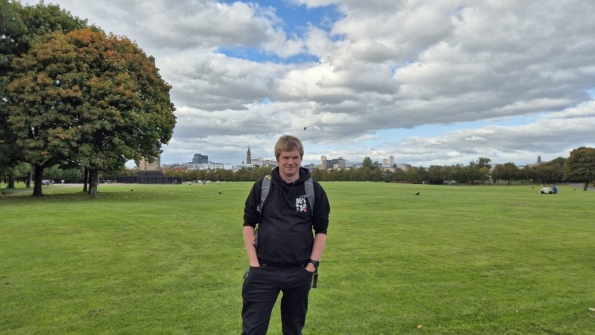 Myself at Glasgow Green