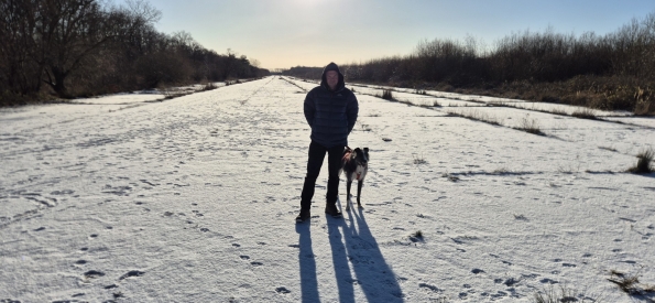Twyford Wood with Bugsy