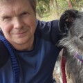 Bugsy and myself out a walk