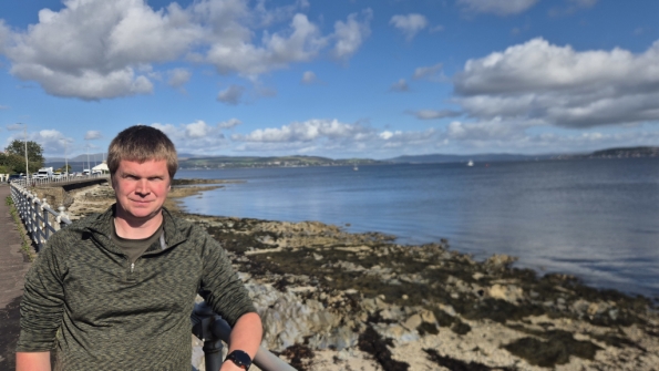 Dunoon with views of the Firth of Clyde