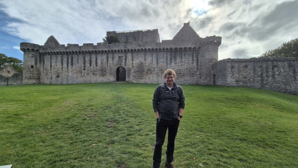 Myself at Craigmillar Castle
