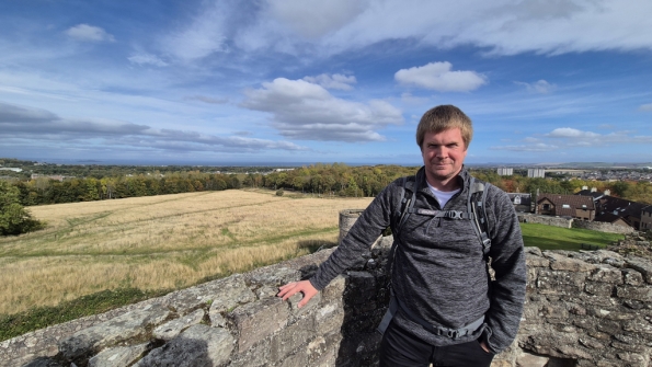 Myself at Craigmillar Castle