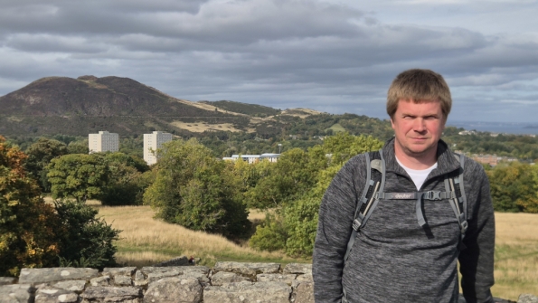 Myself at Craigmillar Castle
