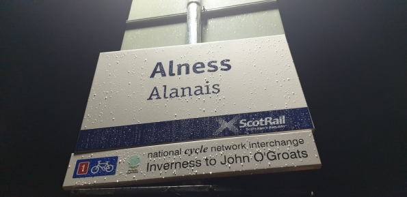 Alness railway station