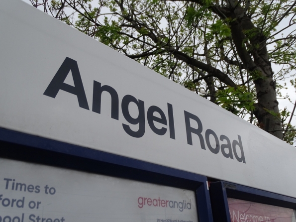 Angel Road railway station