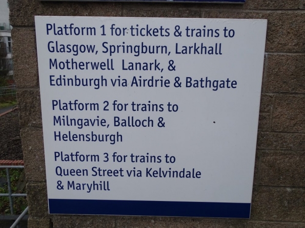 Anniesland railway station