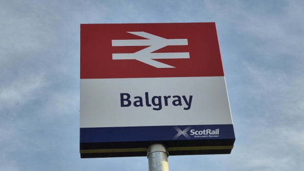 Balgray railway station