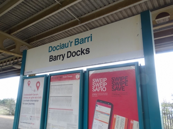 Barry Docks railway station